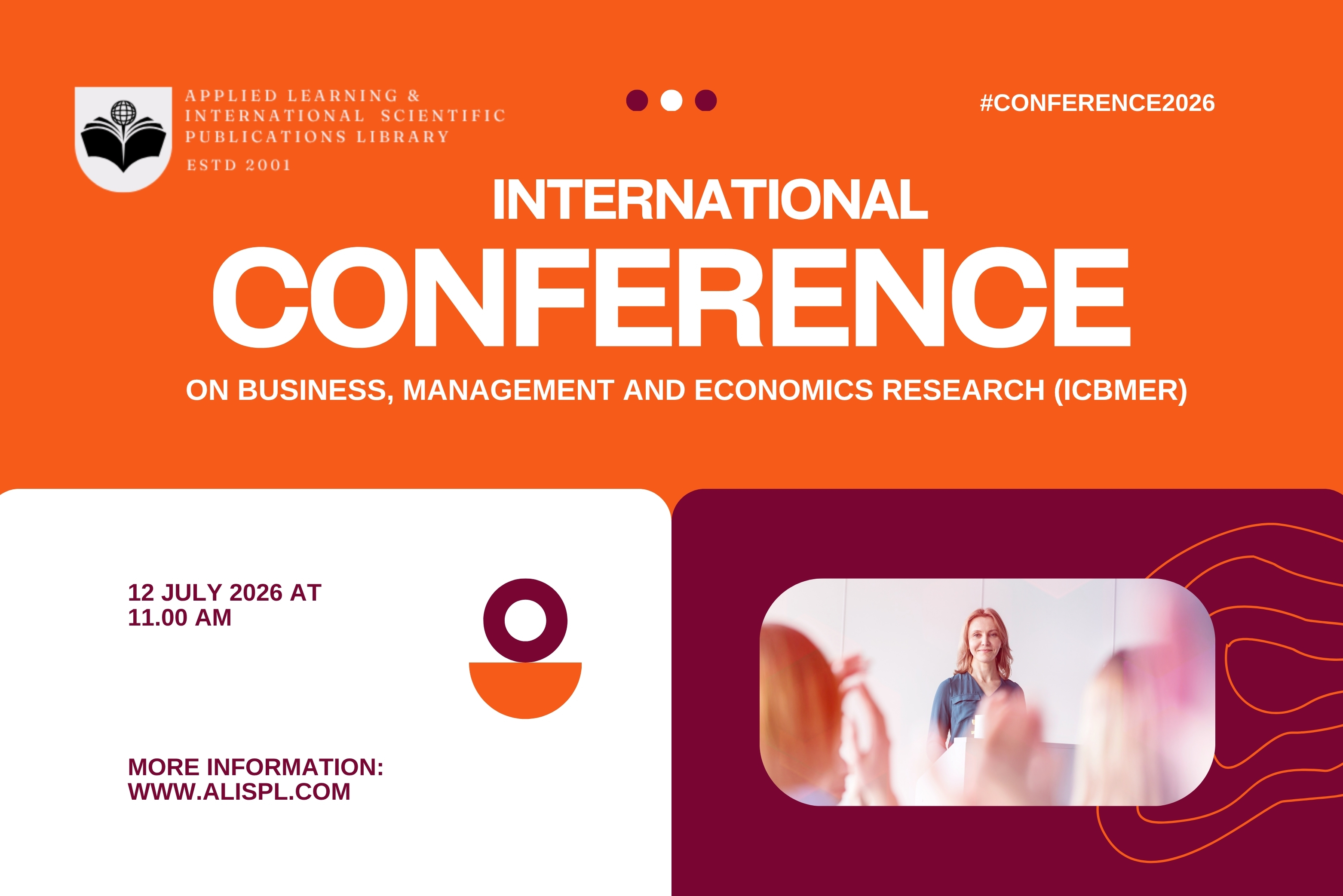 International Conference on Business, Management and Economics Research (ICBMER)